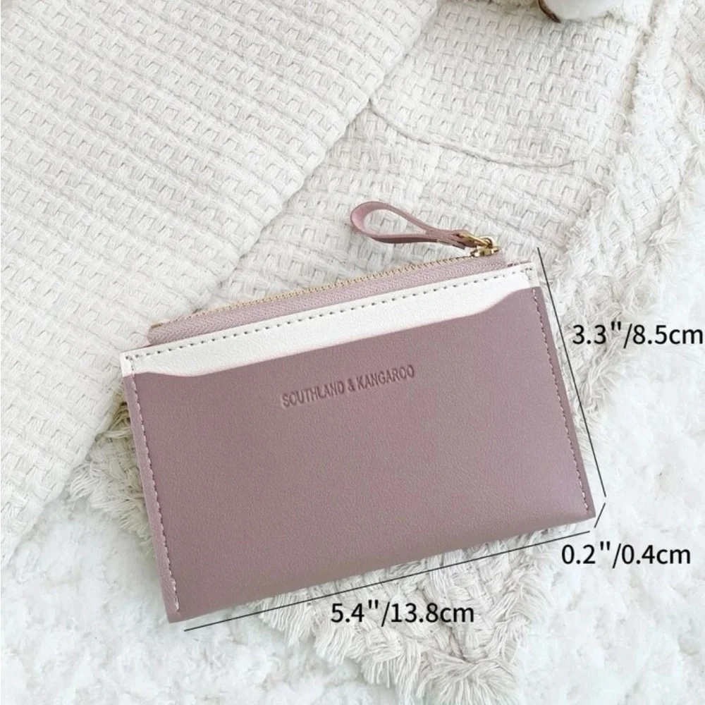⚠️Clearance Lilac Purple And White Slim Wallet / Cardholder - Picture 3 of 3